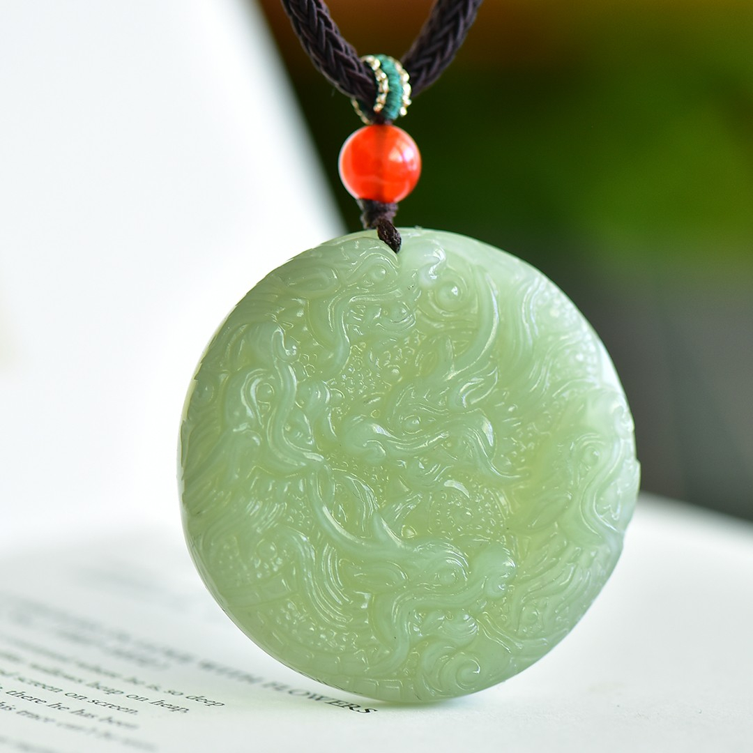 Jewelry & Watches Vitopoulos - Genuine China Nephrite Stone Certified Jade