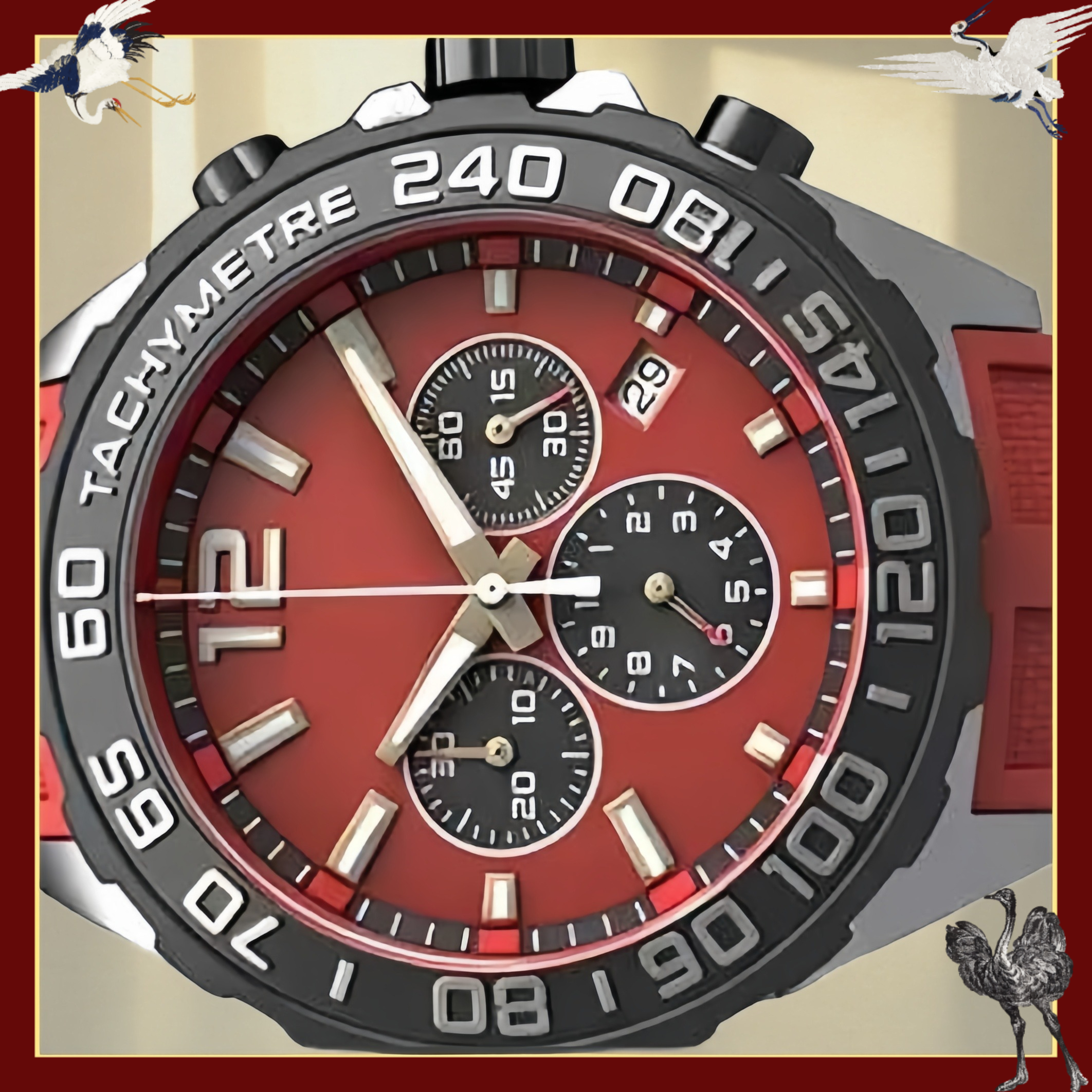 Jewellery Watch - Customized Watches 43mm Men's Watch, 904L