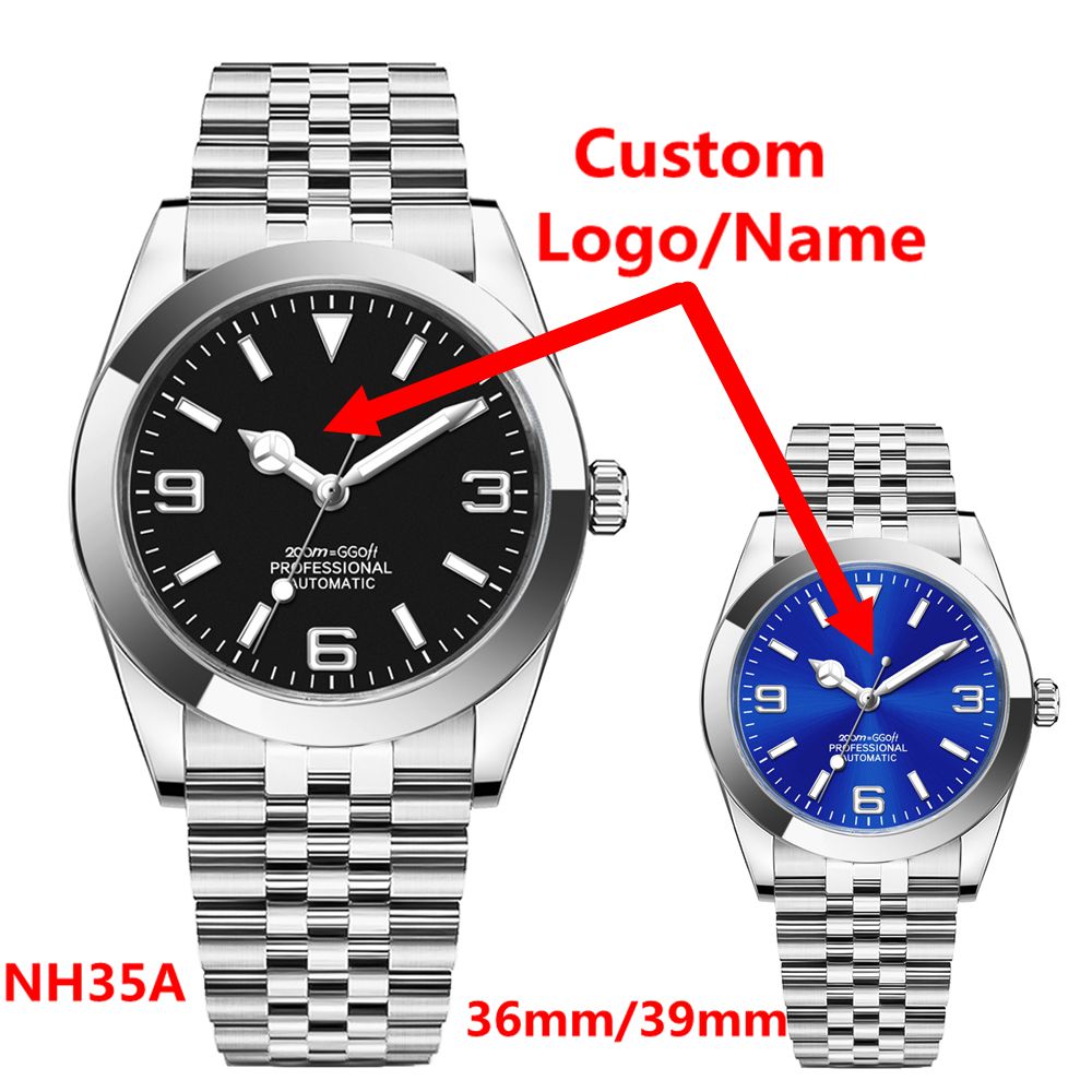 Jewellery Watch - Custom Logo Luxury NH35 Watch Women