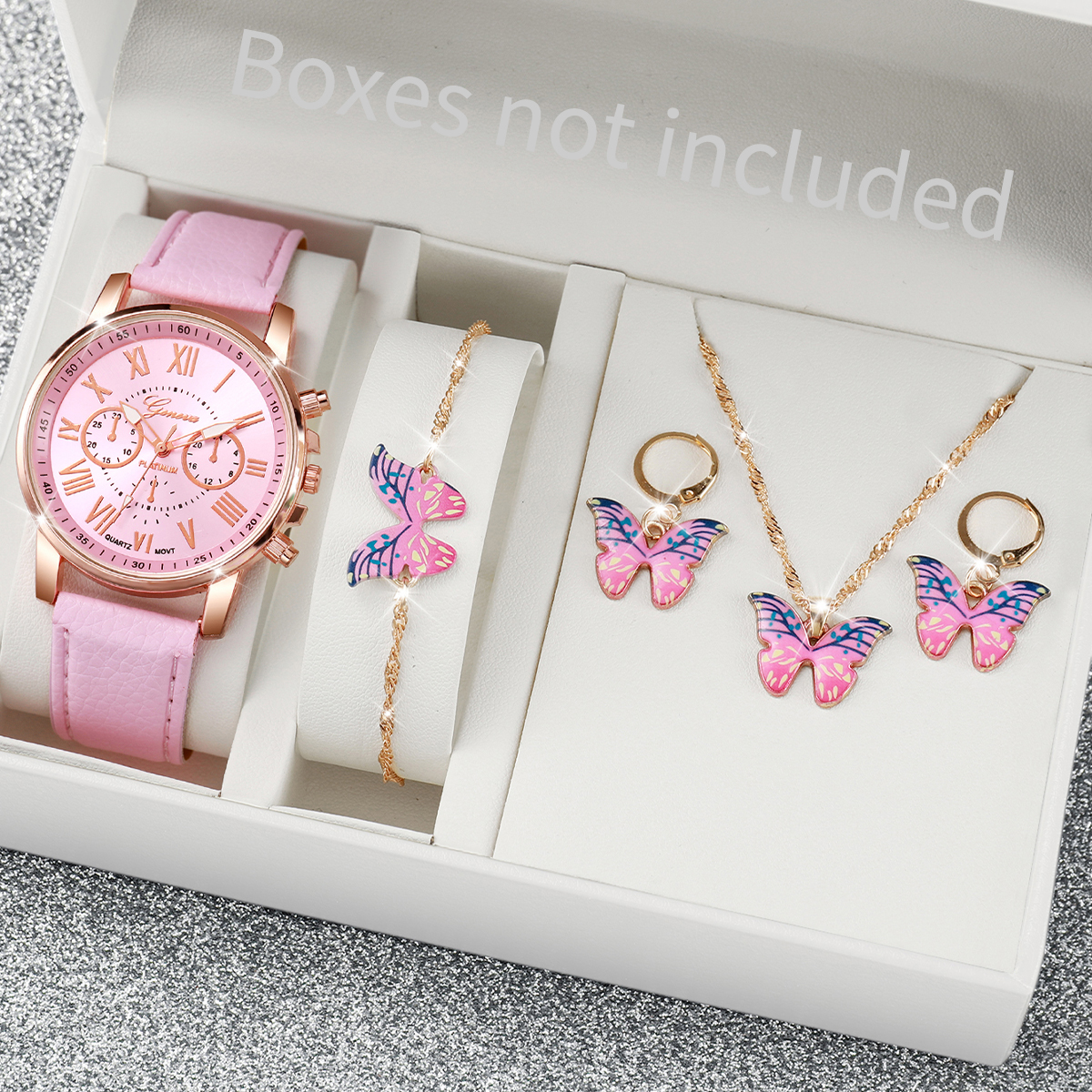 Jewelry Watches Luxury - 5/6PCS Luxury Women Watches Jewelry Set