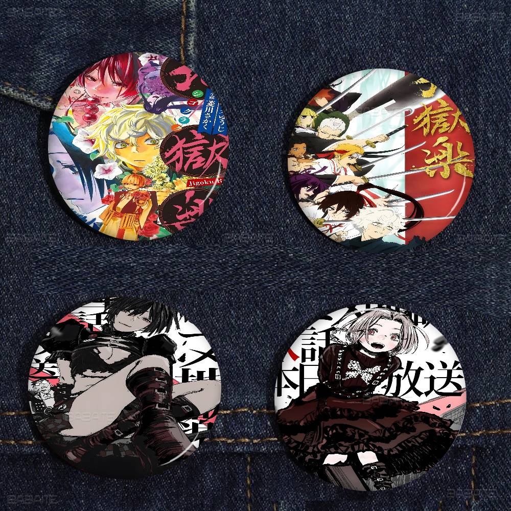 Paradise Jewelry & Watches Dolphin Mall - Anime H-Hells P-Paradise Creative Pins Funny