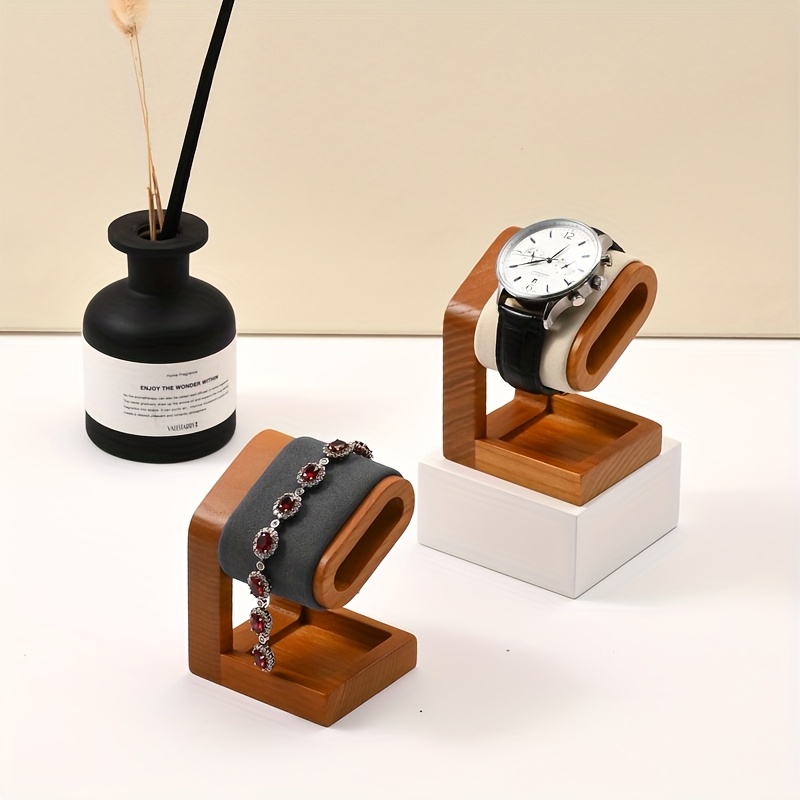 Wooden Watch Display Stand Lux – Jewelry And Watches Stores recenzja i cena