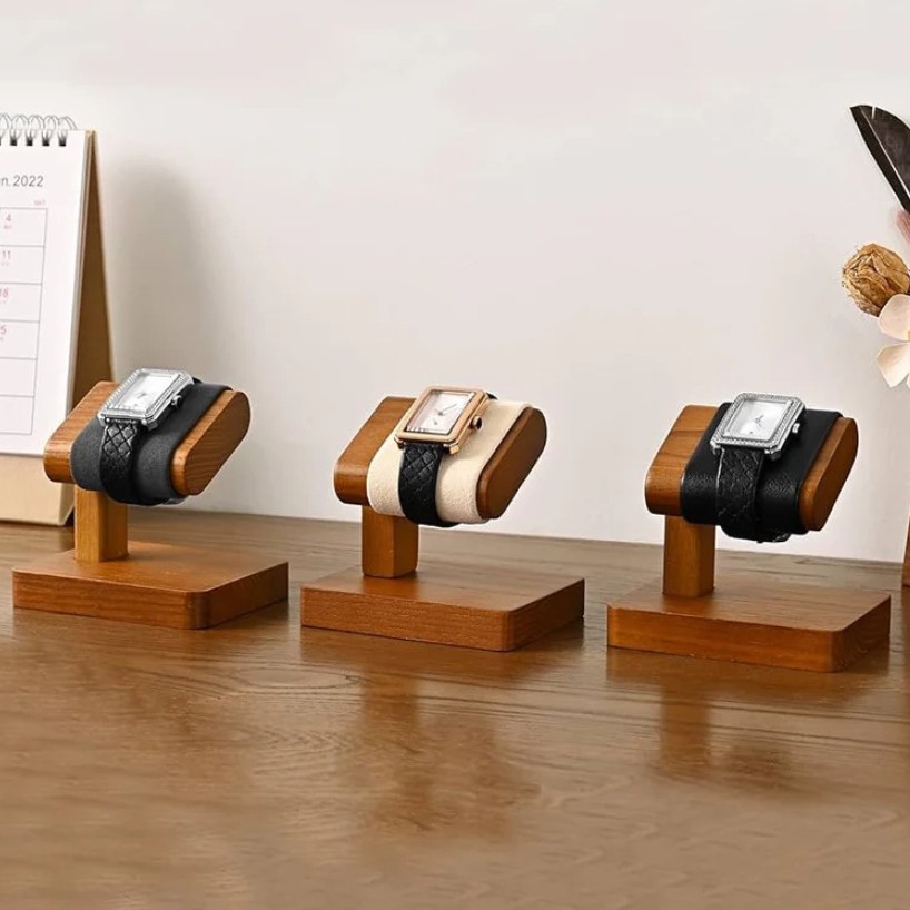 Wooden Watch Display Stand Lux – Jewelry And Watches Stores recenzja i cena