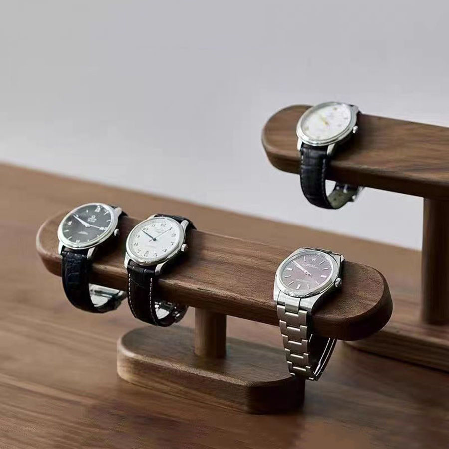 Creative Solid Walnut Wood Jew – Jewelry And Watches Stores recenzja i cena