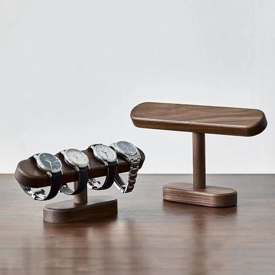 Creative Solid Walnut Wood Jew – Jewelry And Watches Stores recenzja i cena