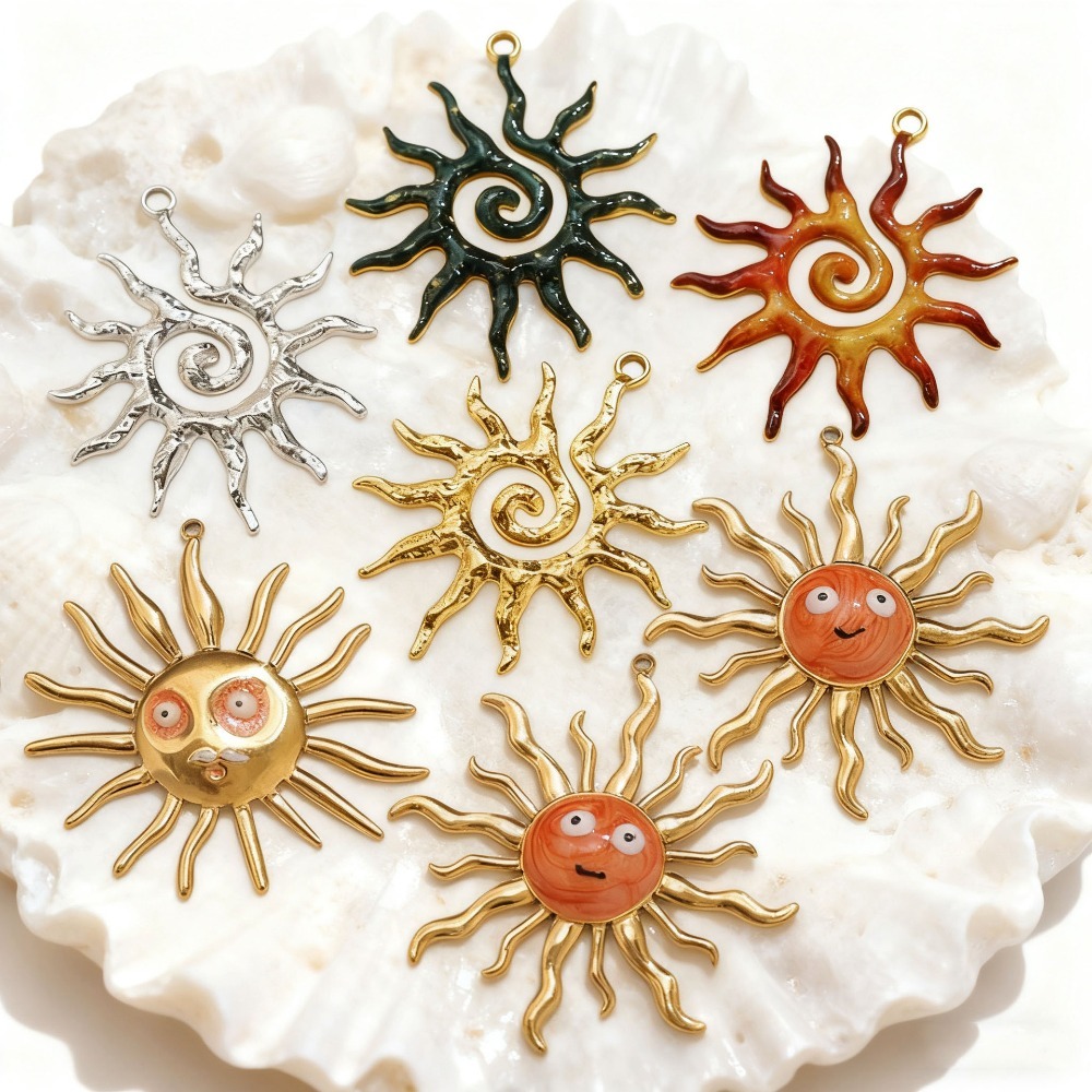 5PCS Stainless Steel Vintage S – Moon Star Earrings recenzja i cena