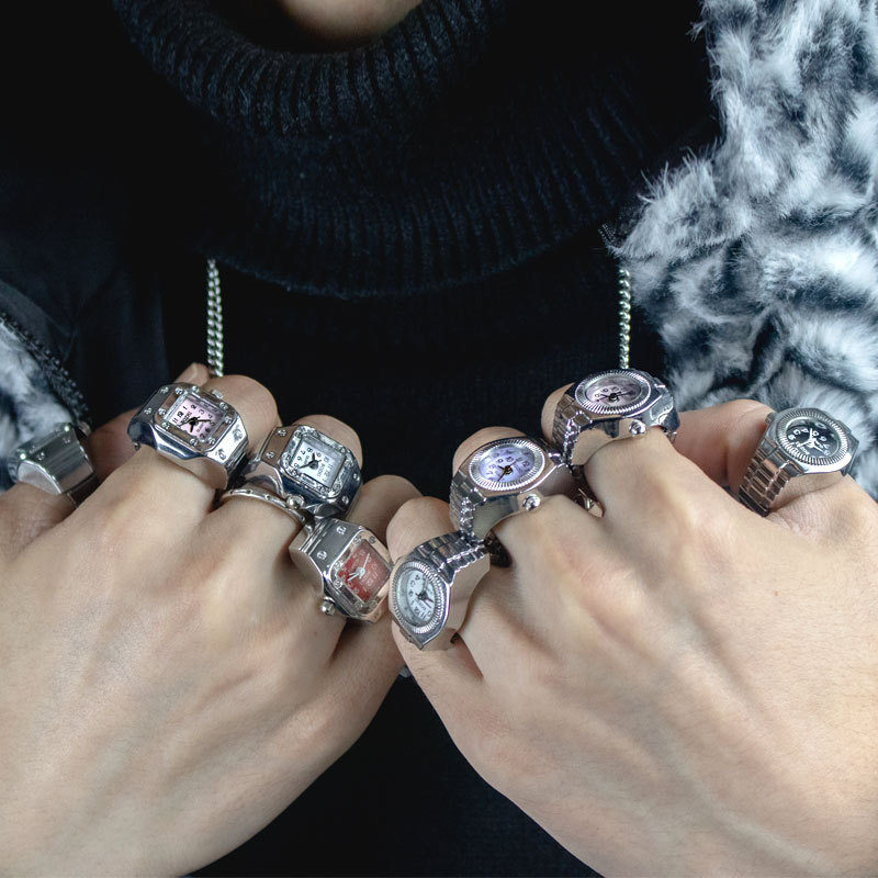 Kiss Jewelry Vintage Y2K Finge – Vintage Jewelry Watches Women recenzja i cena
