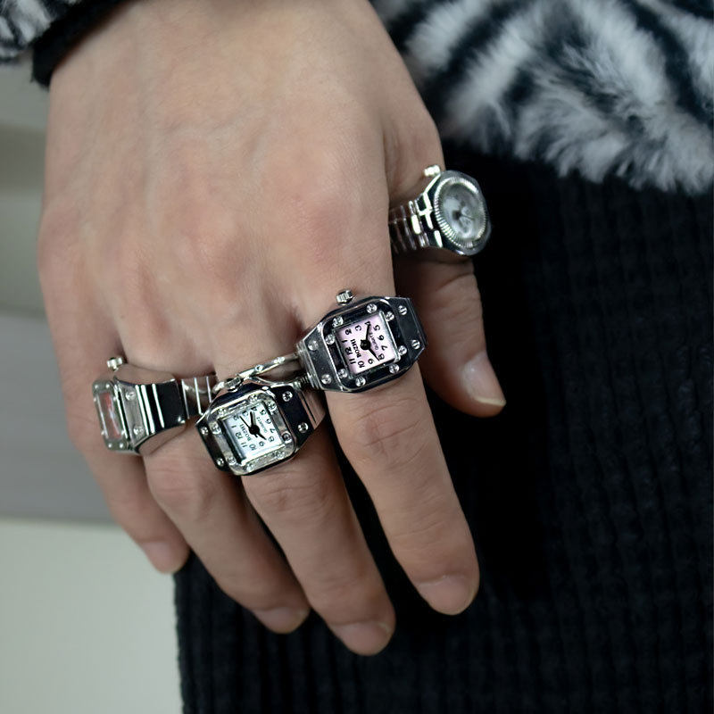 Kiss Jewelry Vintage Y2K Finge – Vintage Jewelry Watches Women recenzja i cena