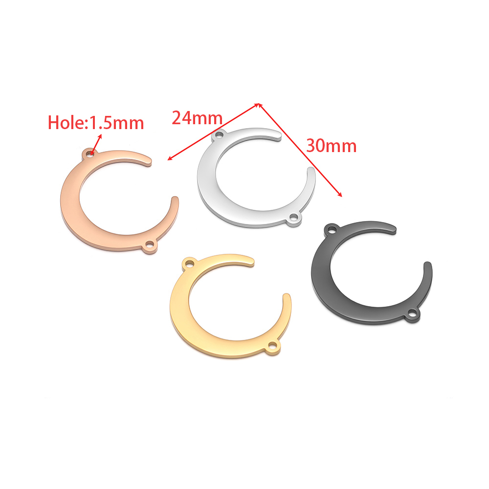 5pcs Stainless Steel Moon Pend – Moon Star Earrings recenzja i cena