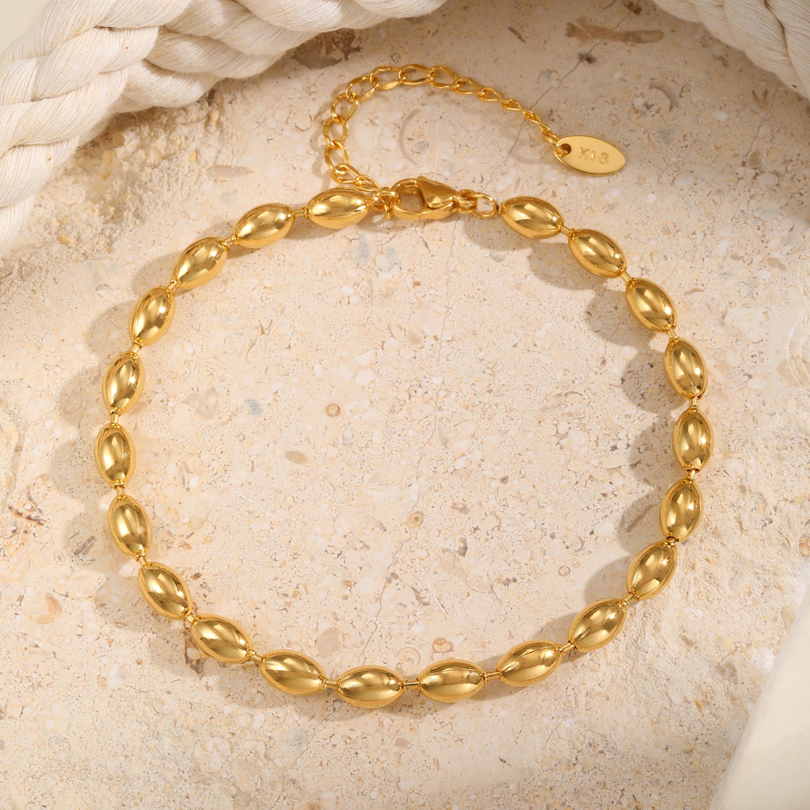 Stainless Steel Rugby Bead Cha – Jc Jewelry & Watches recenzja i cena