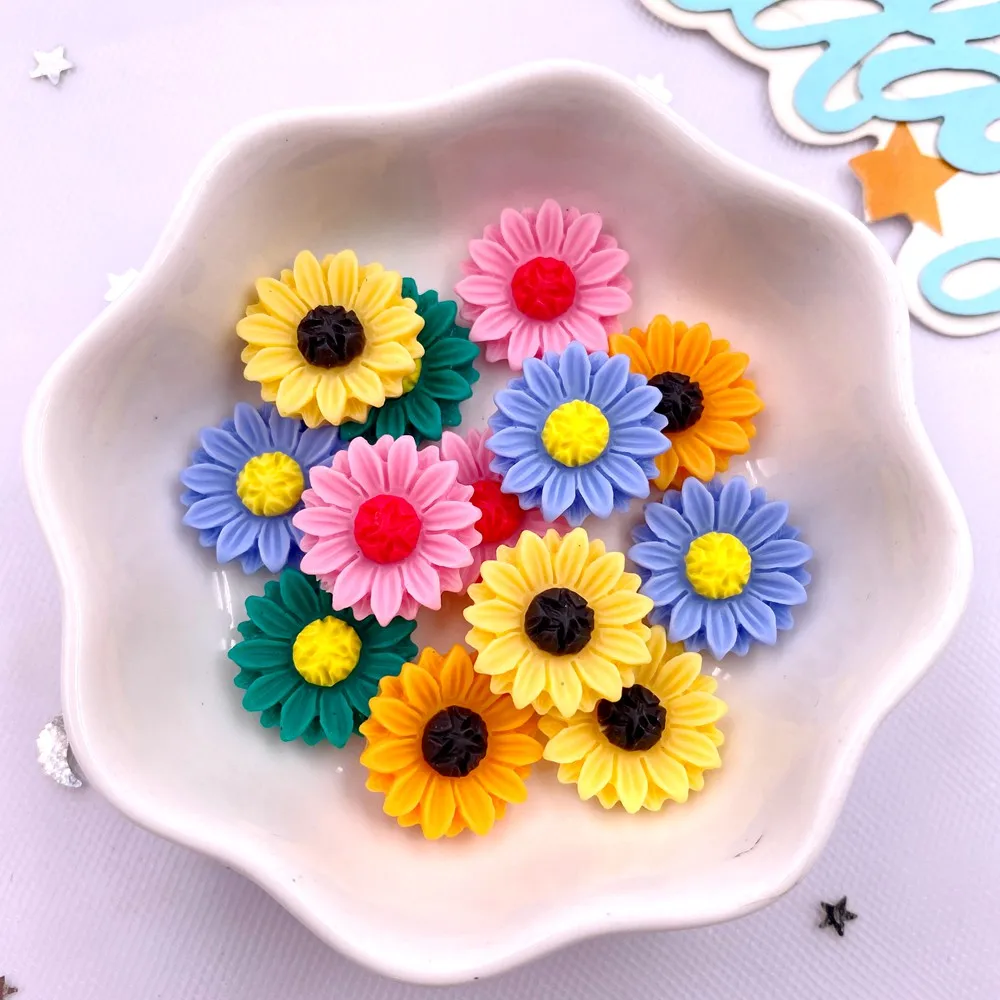 30Pcs Resin Colorful 15mm Sunf – Paradise Jewelry & Watches Dolphin Mall recenzja i cena