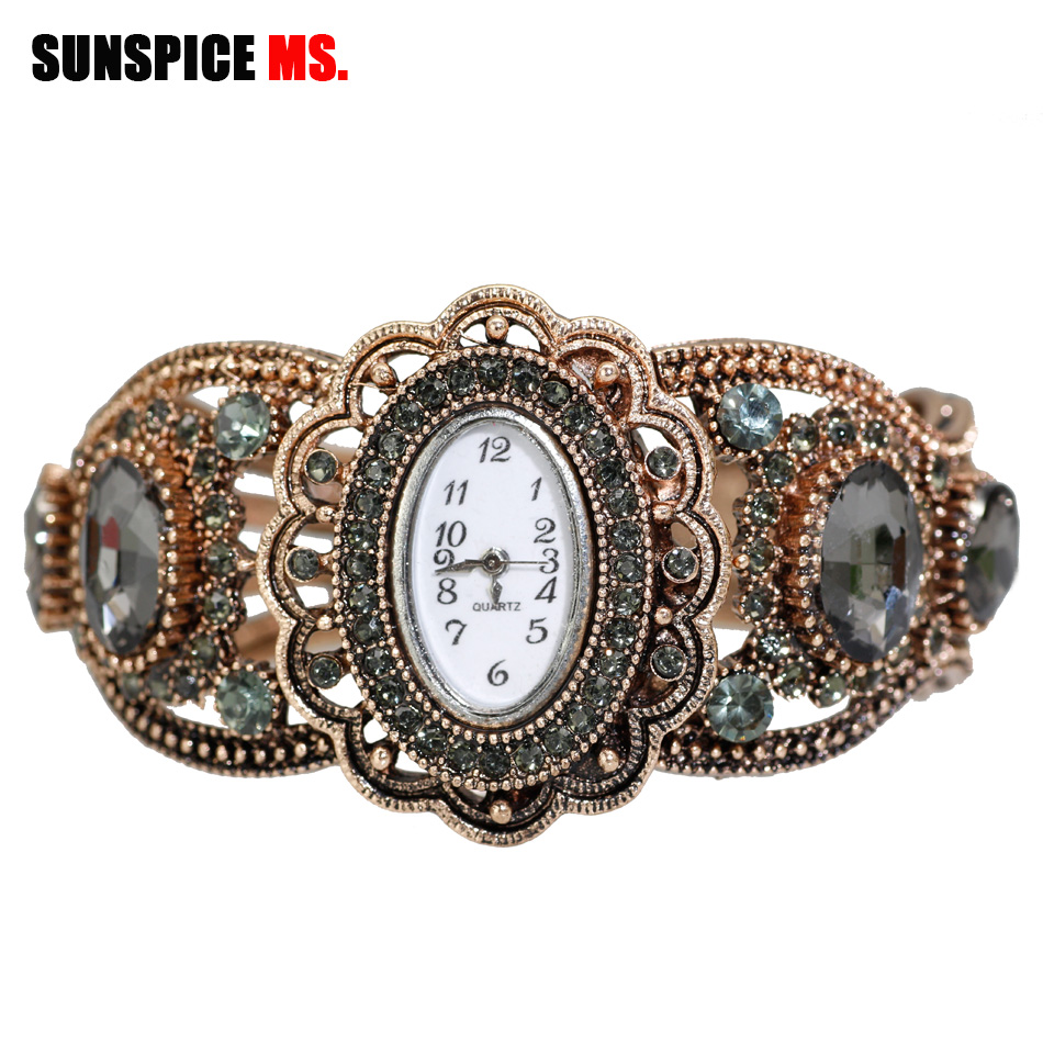 SUNSPICE-MS Quartz Wristwatch  – Indian Jewelry Watches recenzja i cena