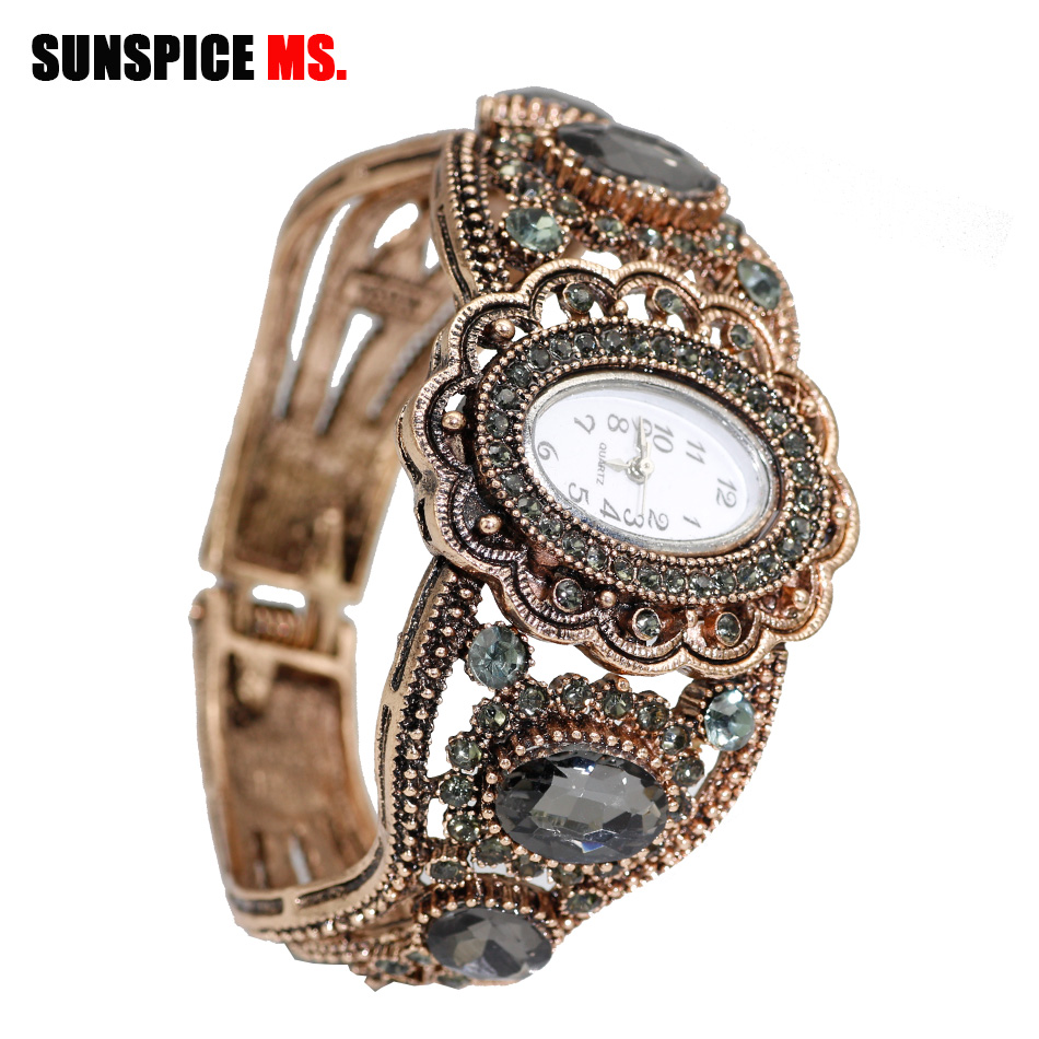 SUNSPICE-MS Quartz Wristwatch  – Indian Jewelry Watches recenzja i cena