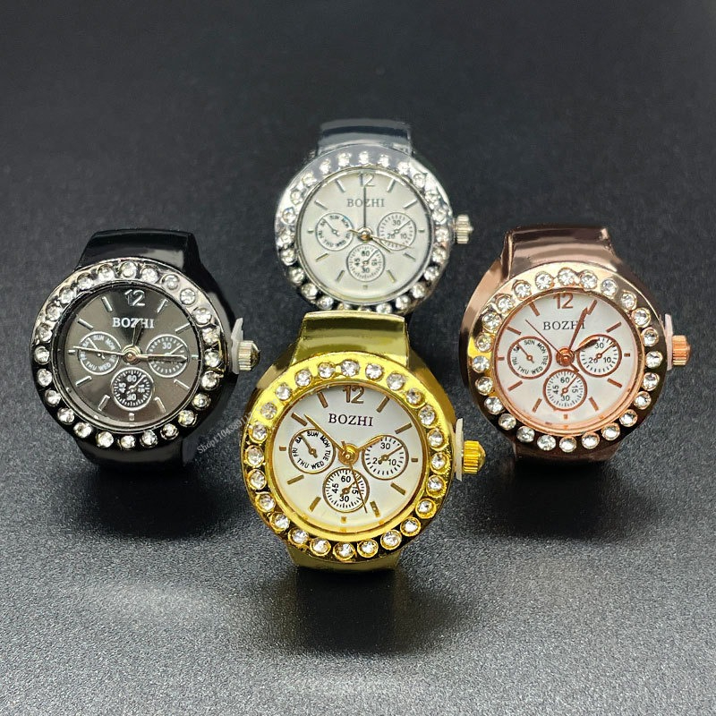 Creative Vintage Rhinestone Ri – Vintage Jewelry Watches Women recenzja i cena