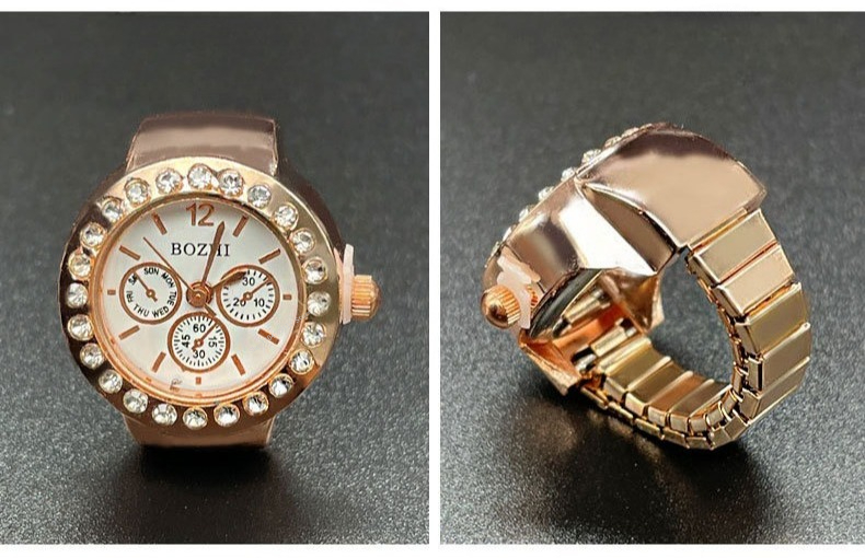 Creative Vintage Rhinestone Ri – Vintage Jewelry Watches Women recenzja i cena