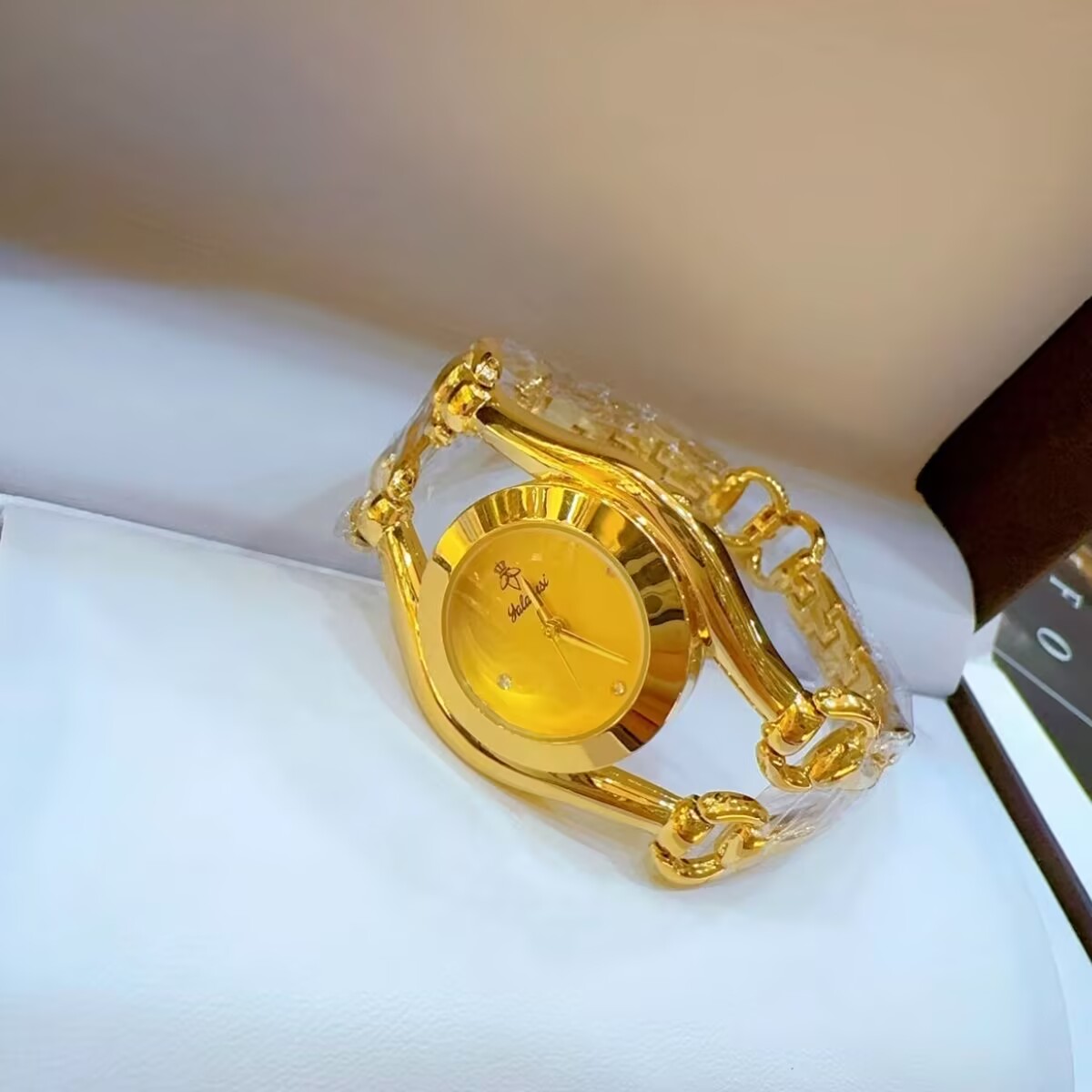 New French Dubai 24K Gold Plat – Jewellery Watch recenzja i cena