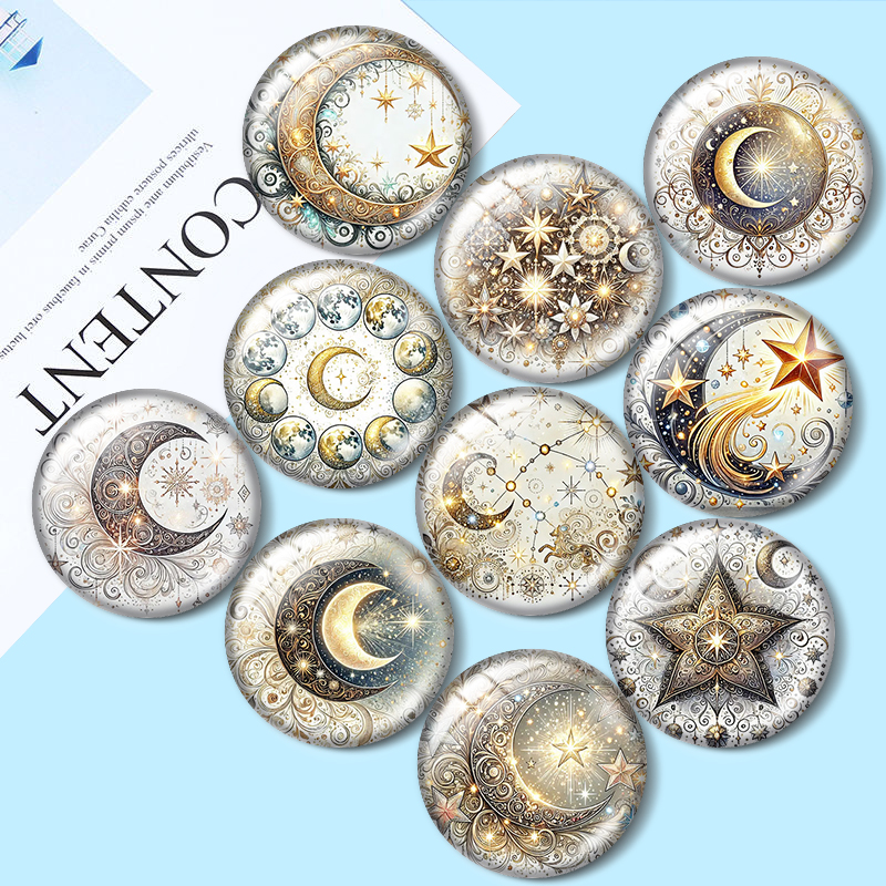 Mystic Star Moon  12/18/20/25m – Moon Star Earrings recenzja i cena