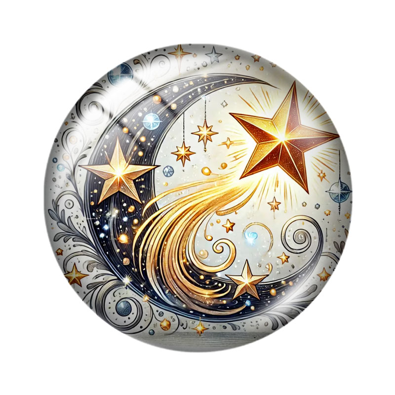 Mystic Star Moon  12/18/20/25m – Moon Star Earrings recenzja i cena