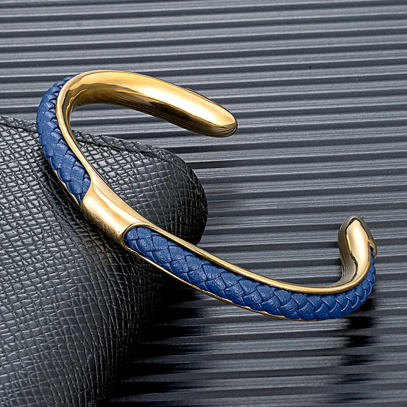 Classic Men Stainless Steel Wo – Cuff Bangle Bracelet recenzja i cena