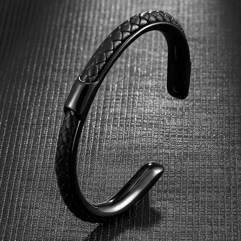 Classic Men Stainless Steel Wo – Cuff Bangle Bracelet recenzja i cena