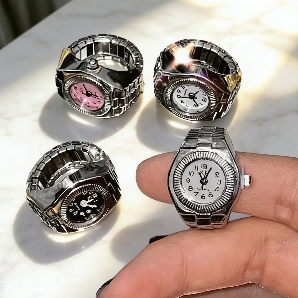 Vintage Punk Quartz Finger Wat – Vintage Jewelry Watches Women recenzja i cena