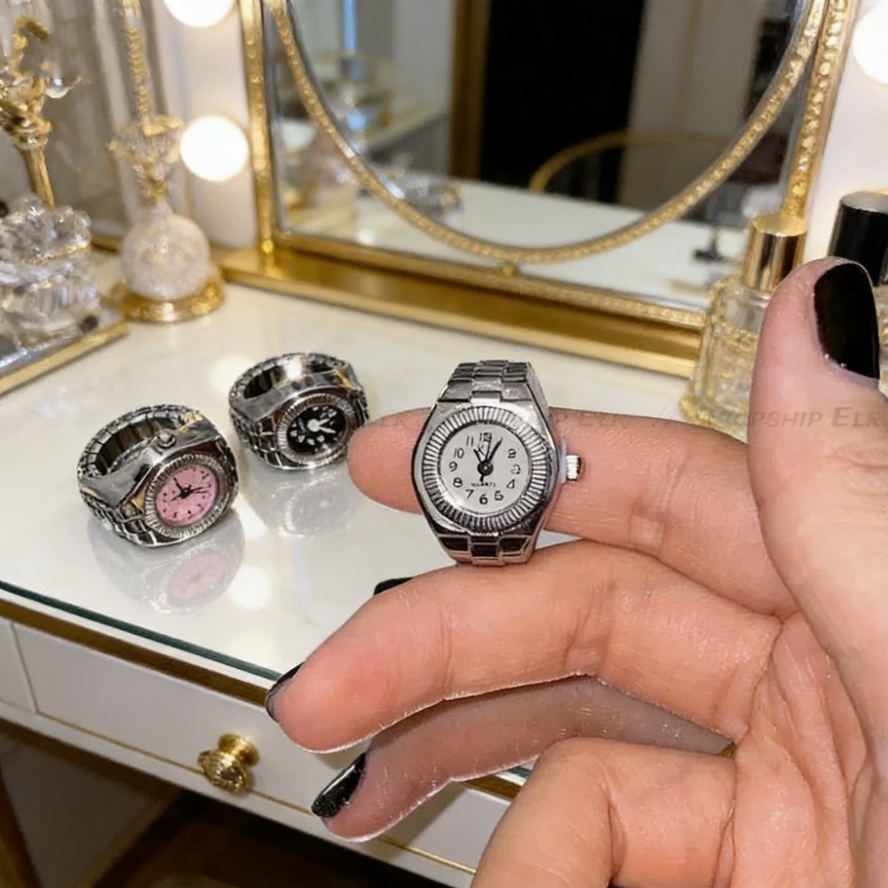 Vintage Punk Quartz Finger Wat – Vintage Jewelry Watches Women recenzja i cena