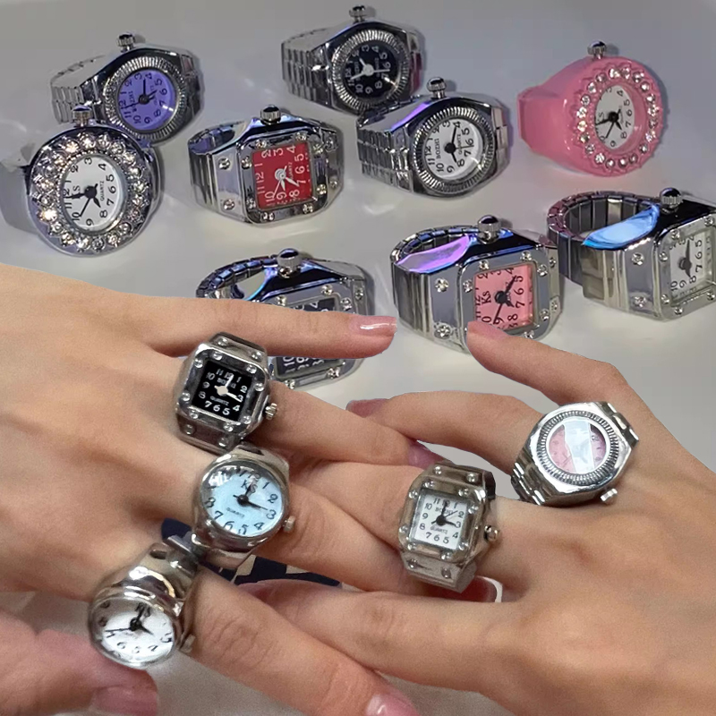 Vintage Sliver Mini Punk Watch – Vintage Jewelry Watches Women recenzja i cena