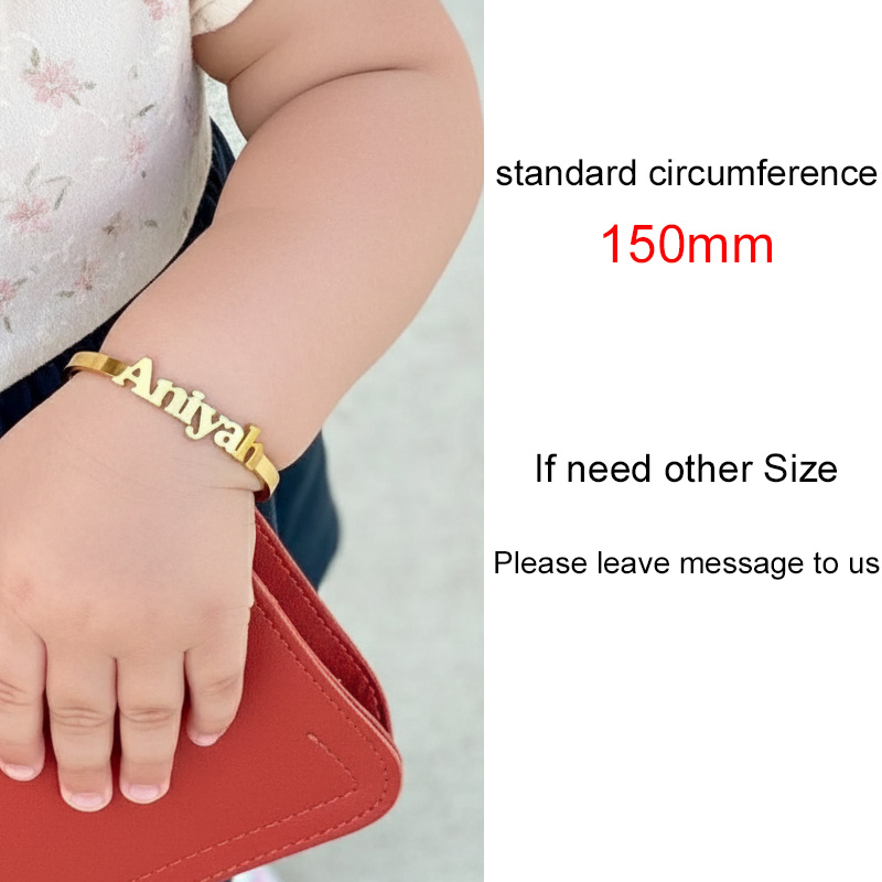 Baby Name Bangle Personalized  – Cuff Bangle Bracelet recenzja i cena