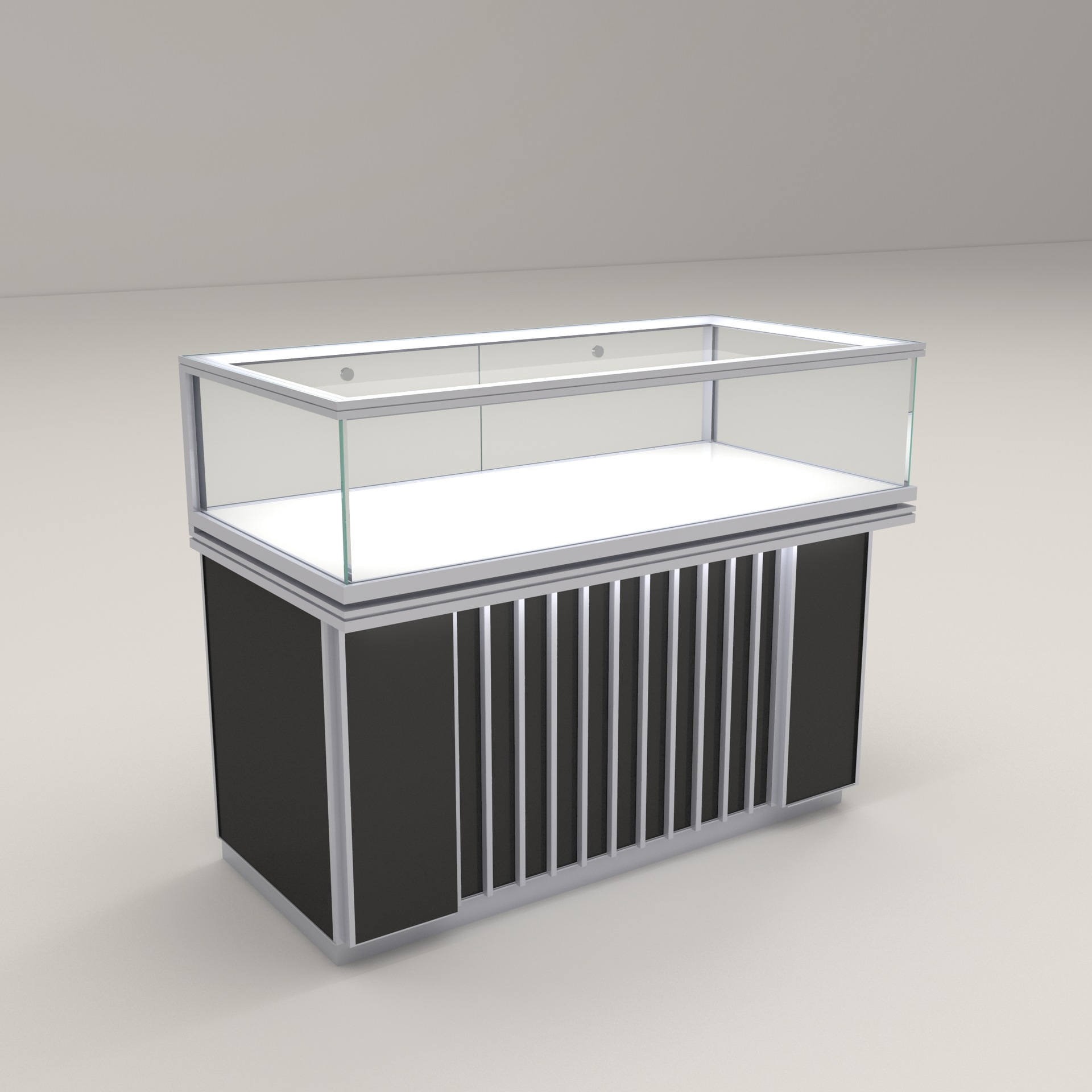 Glass jewelry display cabinet  – Jewelry And Watches Stores recenzja i cena