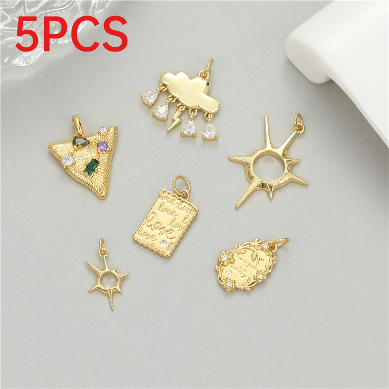 5Pcs Versatile Star Cloud Mini – Moon Star Earrings recenzja i cena