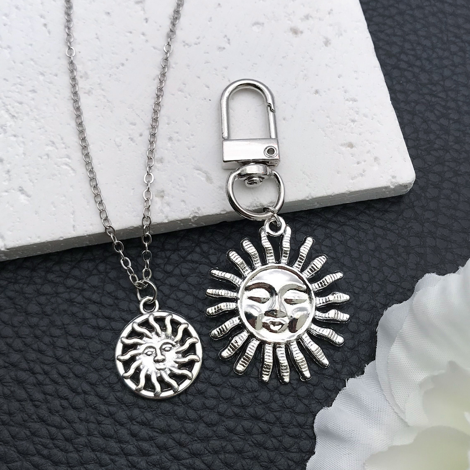 16/20pcs Antique Silver Celest – Moon Star Earrings recenzja i cena