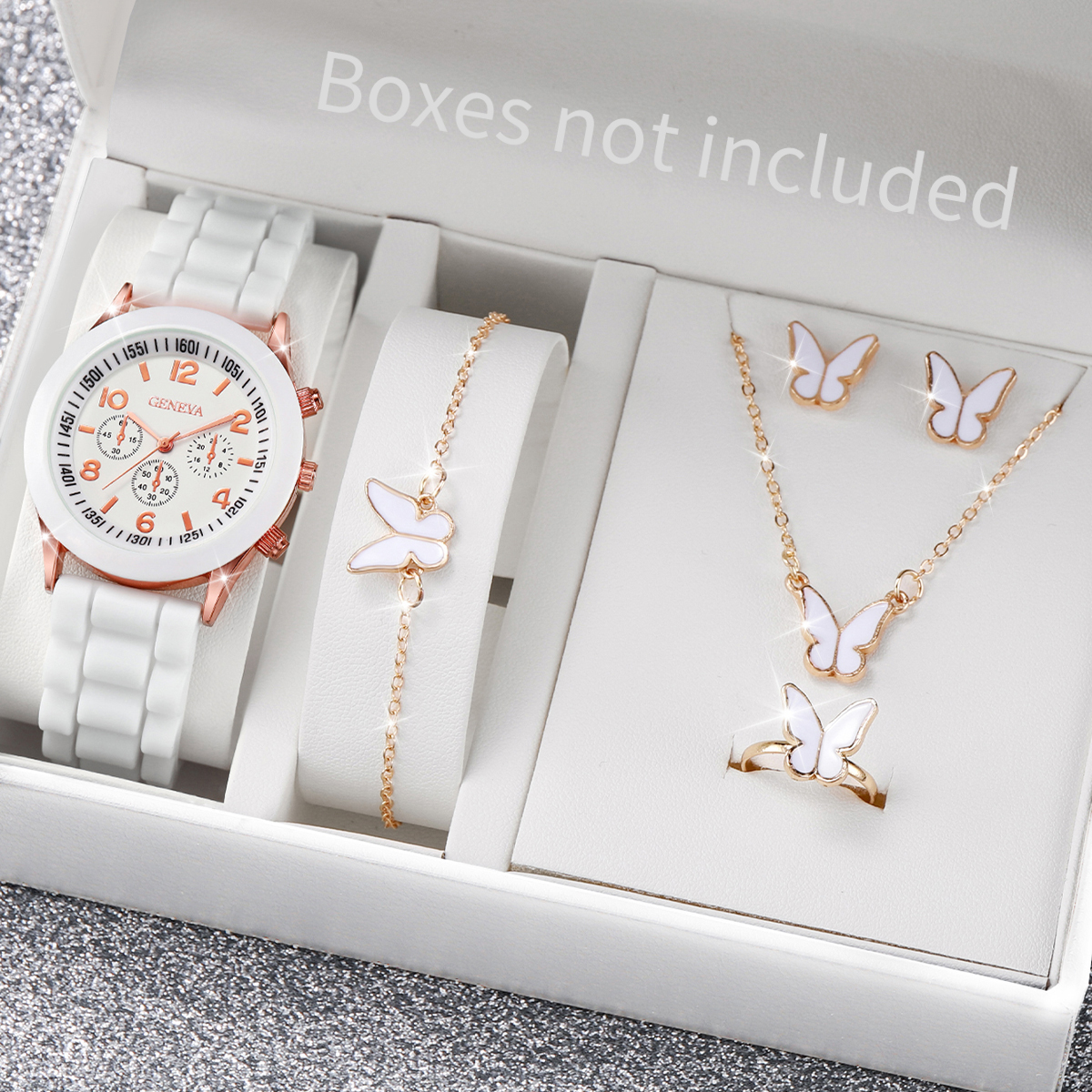 5/6PCS Women Watches Fashion S – Jewelry Watches For Kids recenzja i cena