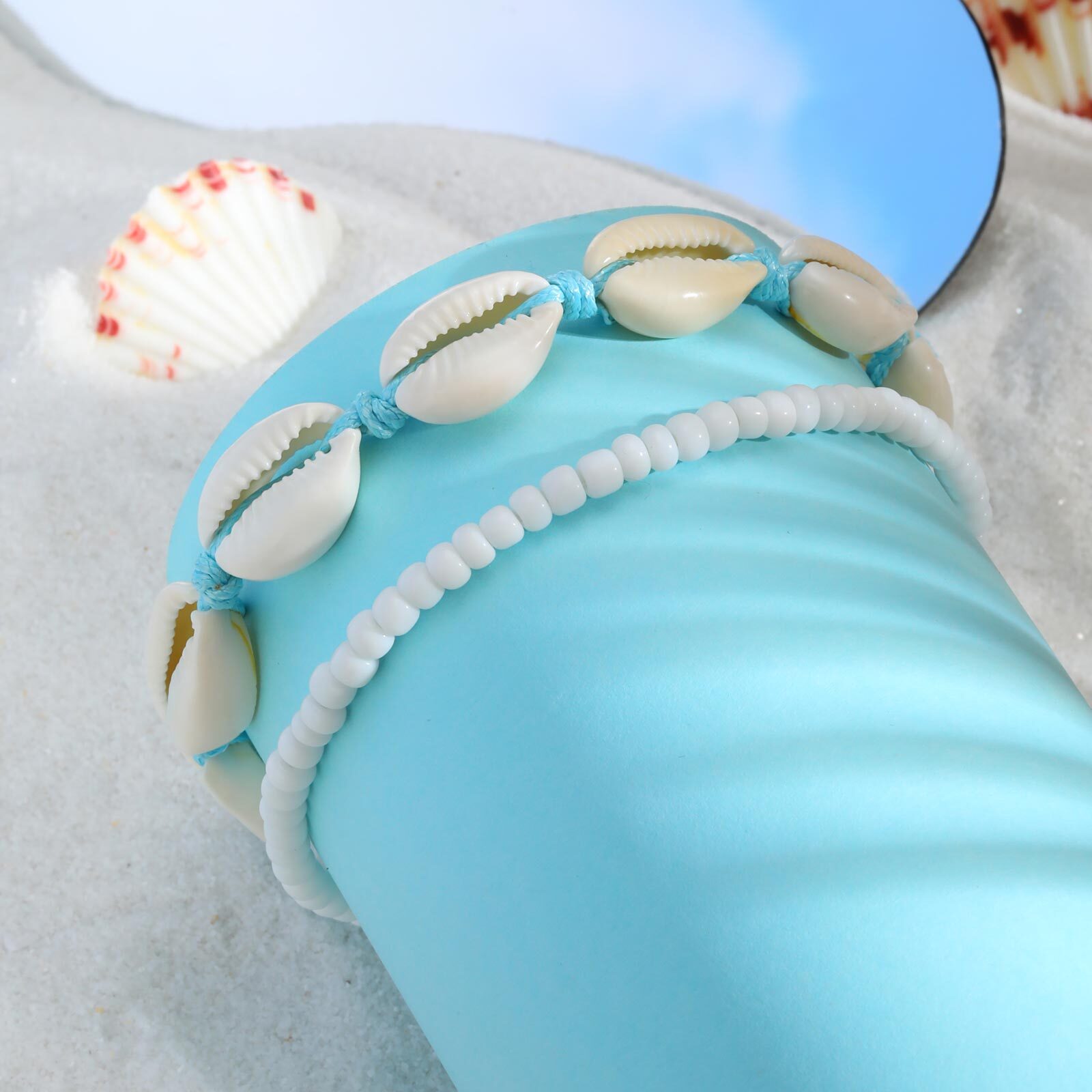 Cowrie Shell Ankle Bracelet fo – Jc Jewelry & Watches recenzja i cena