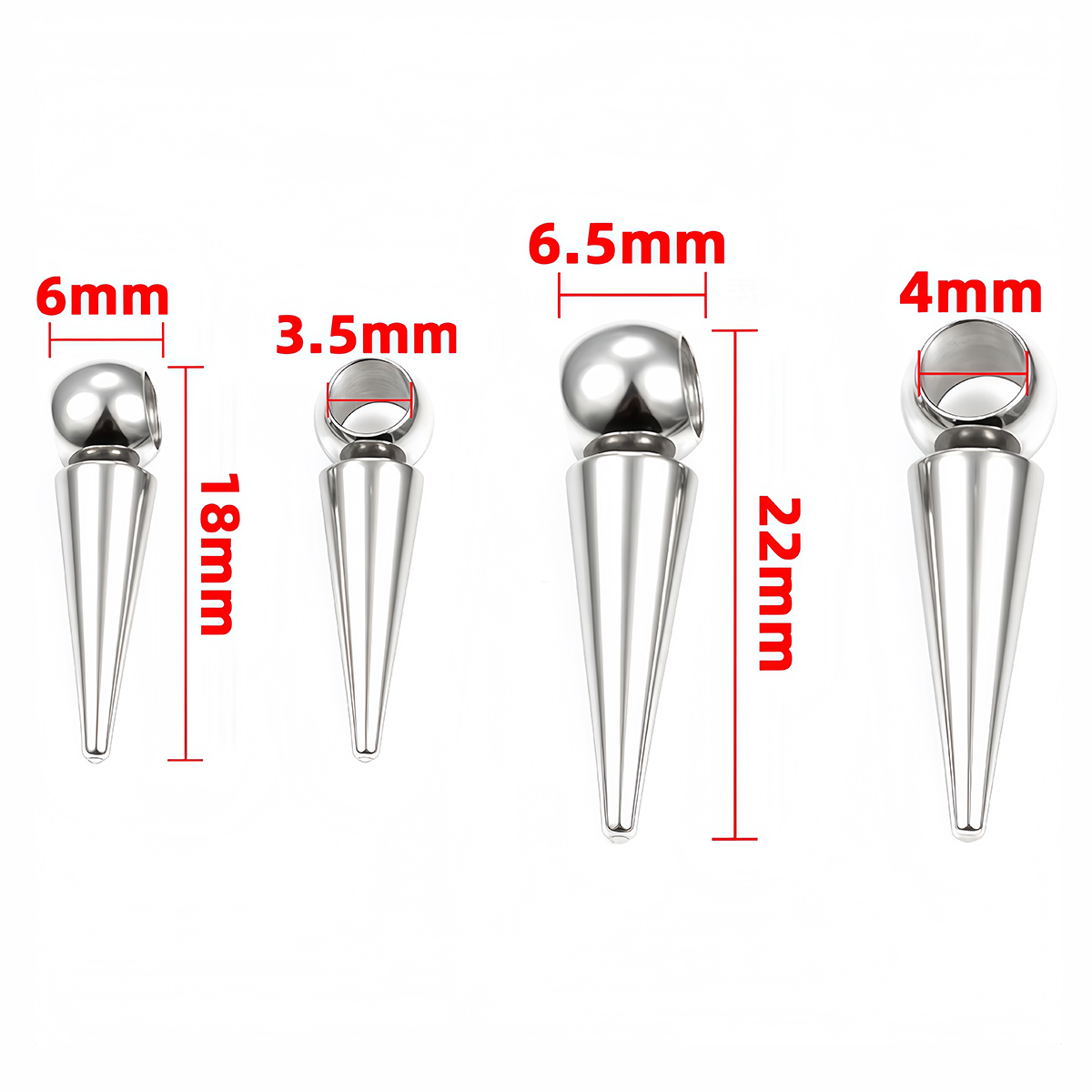 10pcs Retro Cone Charms Pendan – Moon Star Earrings recenzja i cena