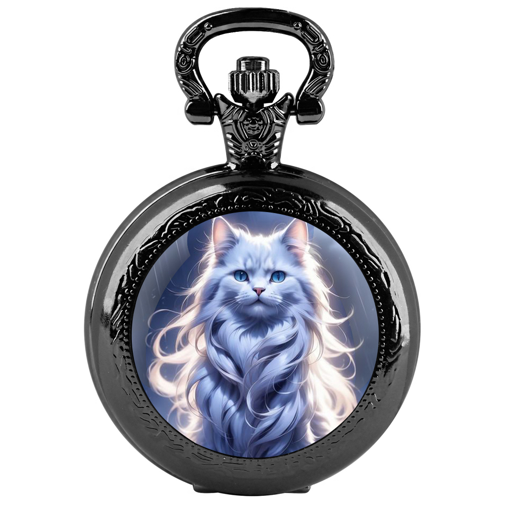 Cute Cartoon Cat Design Quartz – Jewelry Watches For Kids recenzja i cena