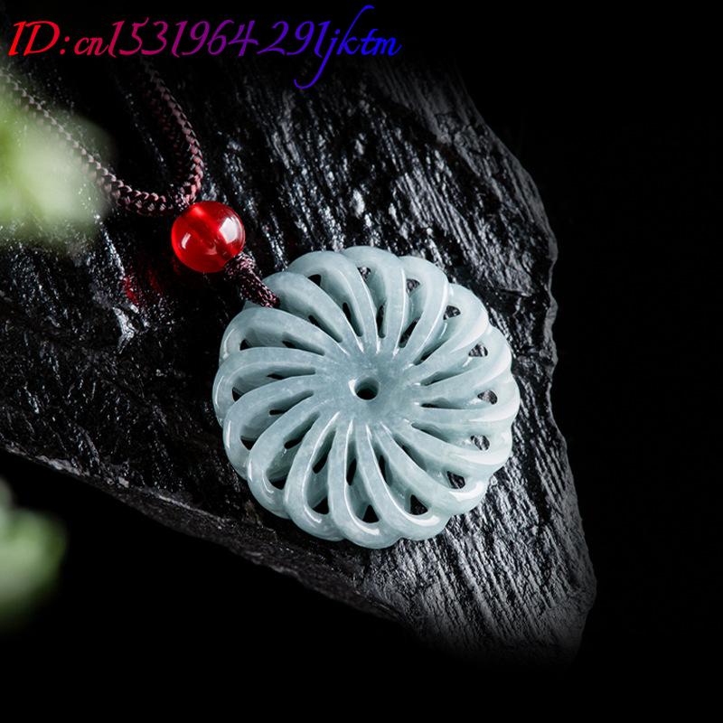Burmese Jadeite Flower Pendant – Necklace Pendant recenzja i cena