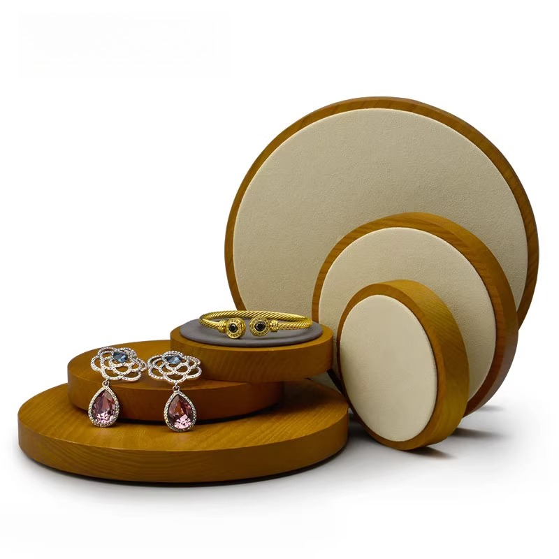 Solid Wood Jewelry Display Tra – Jewelry And Watches Stores recenzja i cena