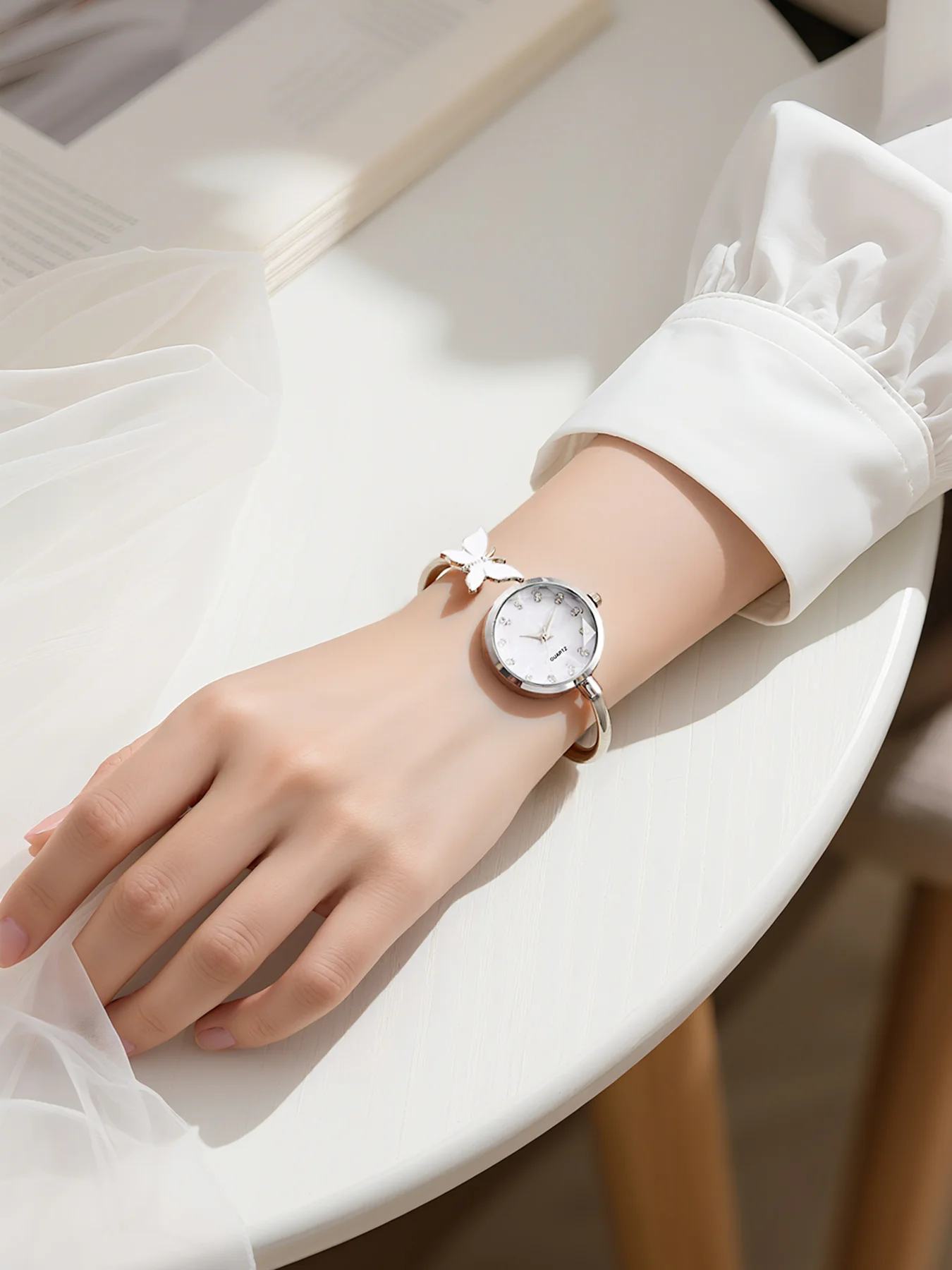 Beimu face bracelet butterfly  – Jewelry Watches Luxury recenzja i cena