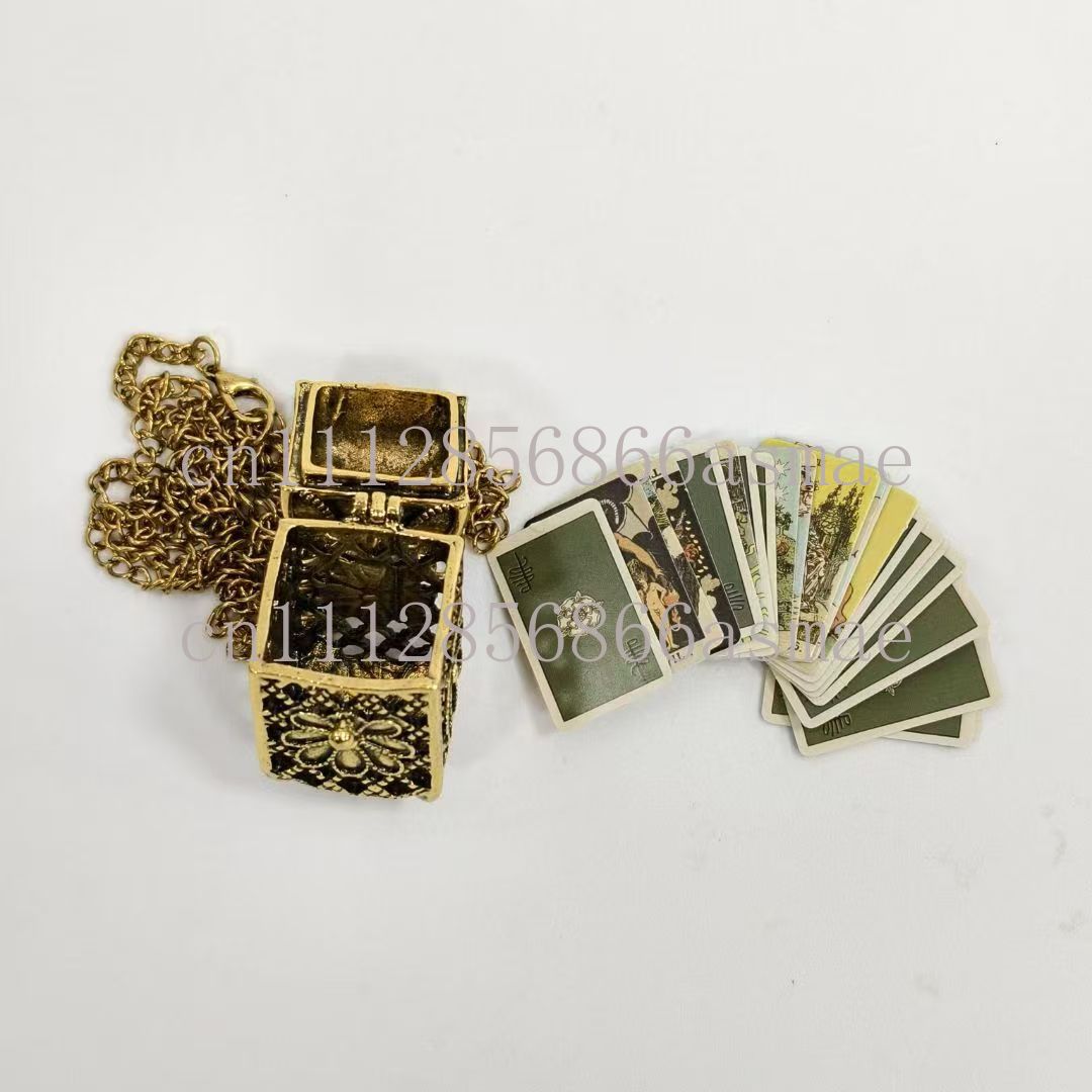 Vintage Alloy Tarot Card Penda – Necklace Pendant recenzja i cena