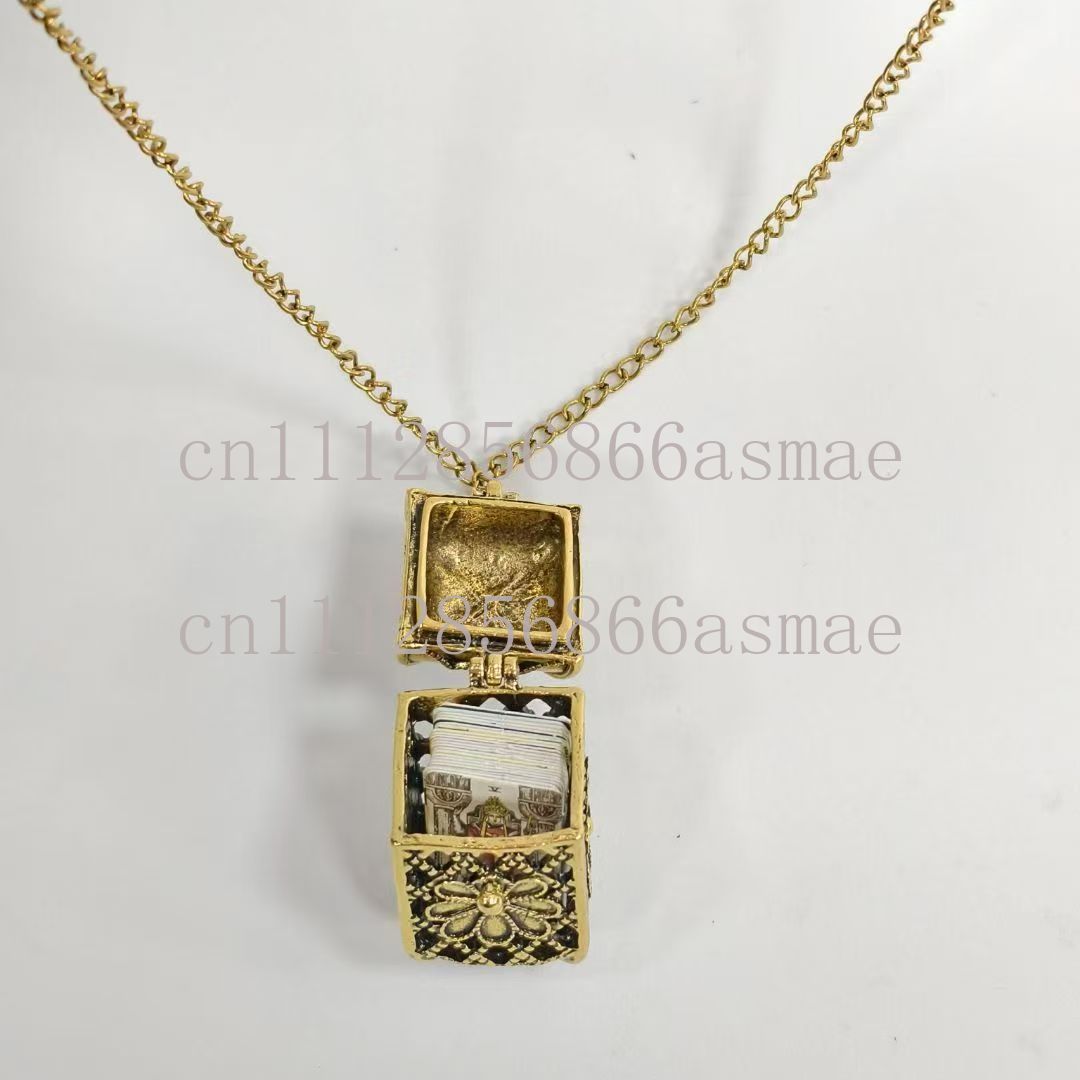 Vintage Alloy Tarot Card Penda – Necklace Pendant recenzja i cena