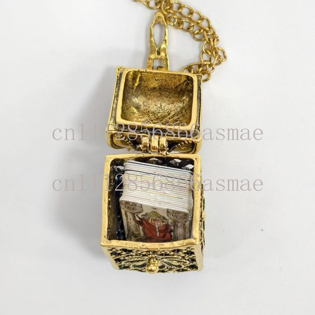 Vintage Alloy Tarot Card Penda – Necklace Pendant recenzja i cena