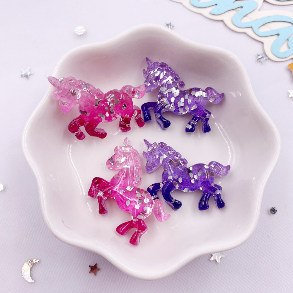 6PCS Colorful Resin Glitter 3D – Paradise Jewelry & Watches Dolphin Mall recenzja i cena