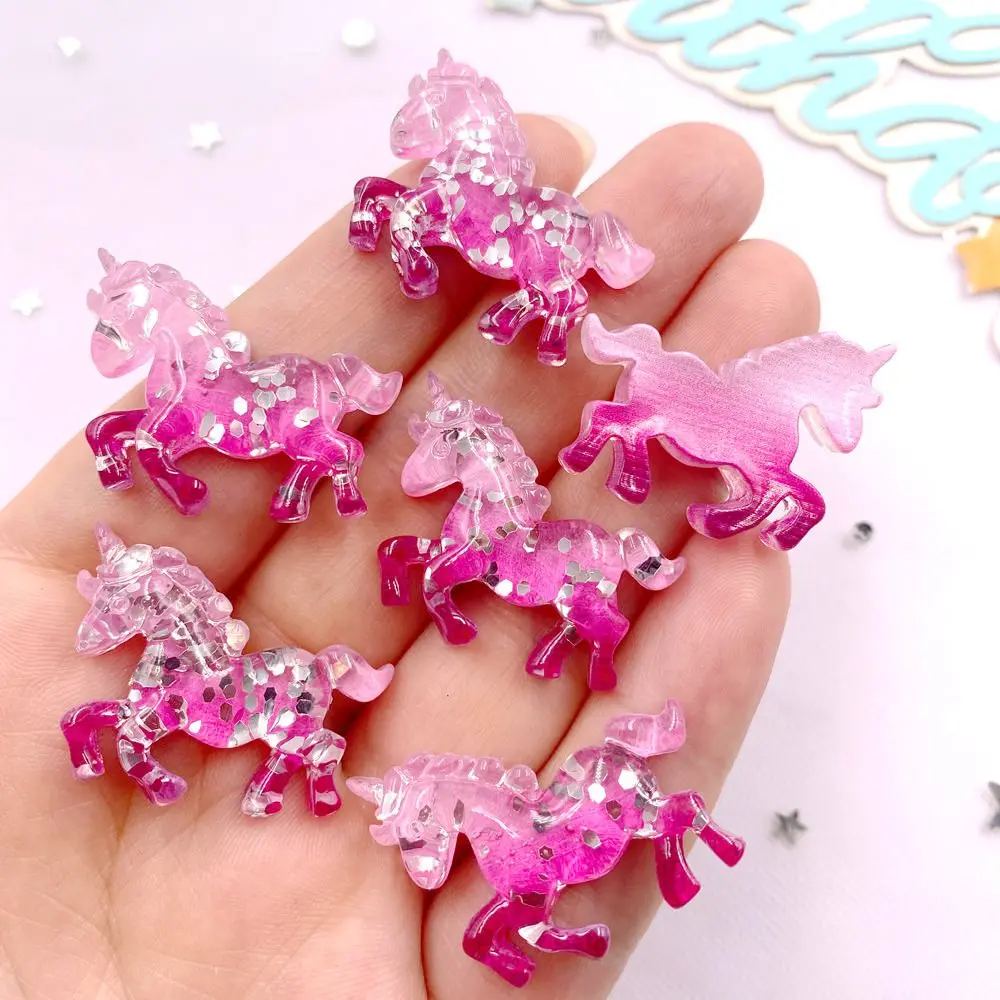 6PCS Colorful Resin Glitter 3D – Paradise Jewelry & Watches Dolphin Mall recenzja i cena