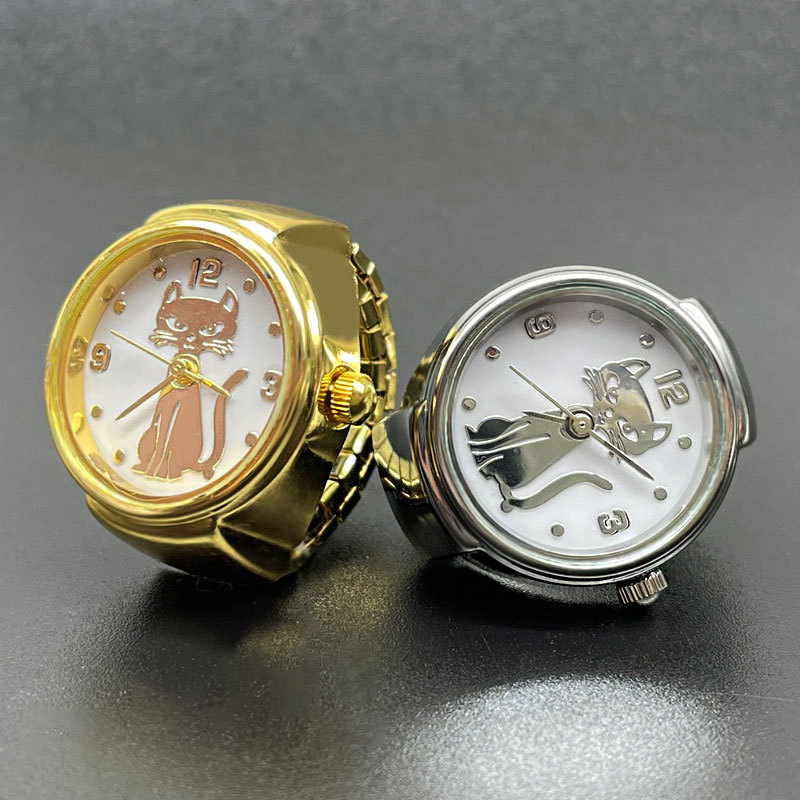 WLP Punk Fashion Cat Dial Cloc – Vintage Jewelry Watches Women recenzja i cena