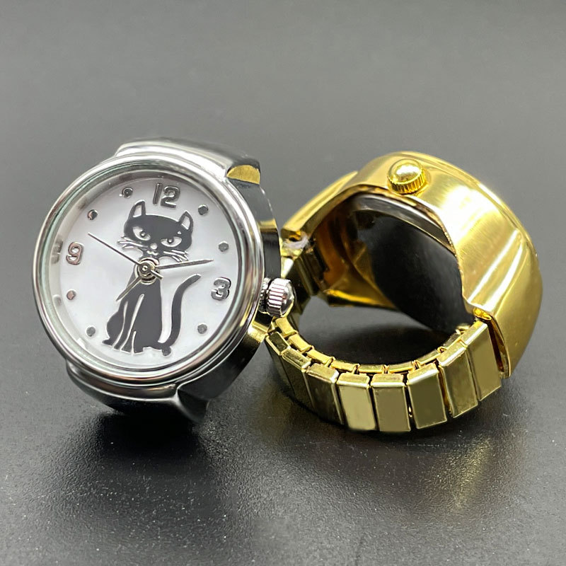 WLP Punk Fashion Cat Dial Cloc – Vintage Jewelry Watches Women recenzja i cena