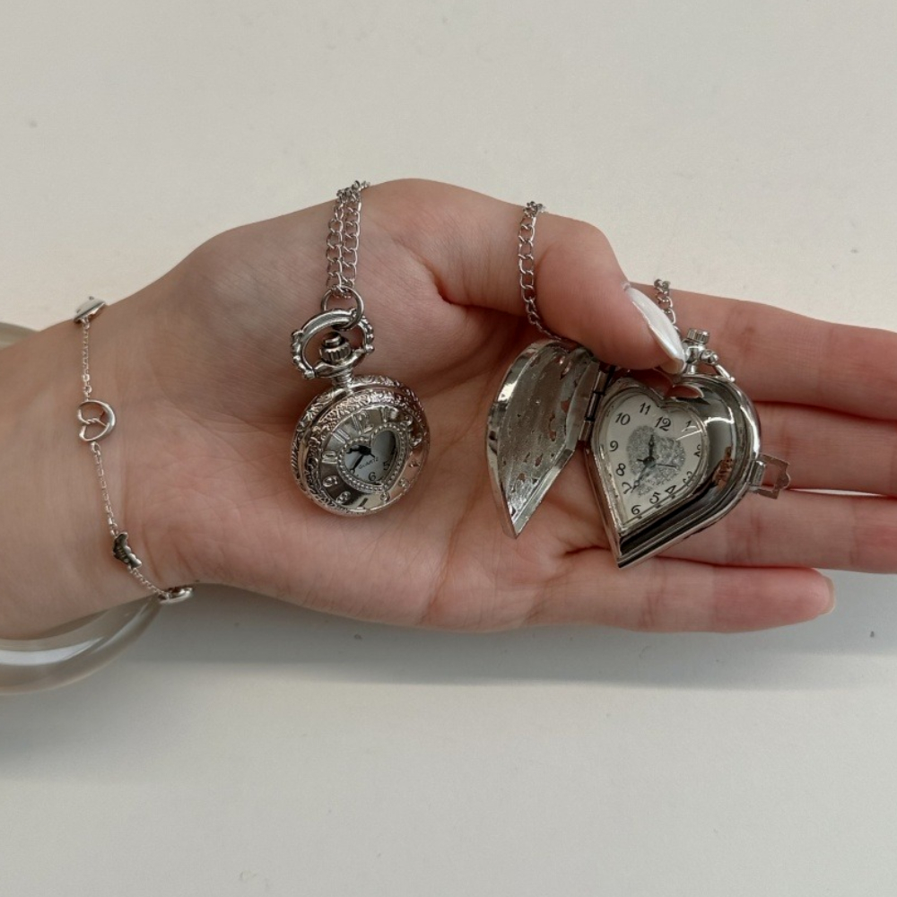 Original Hollow Heart Pocket W – Vintage Jewelry Watches Women recenzja i cena