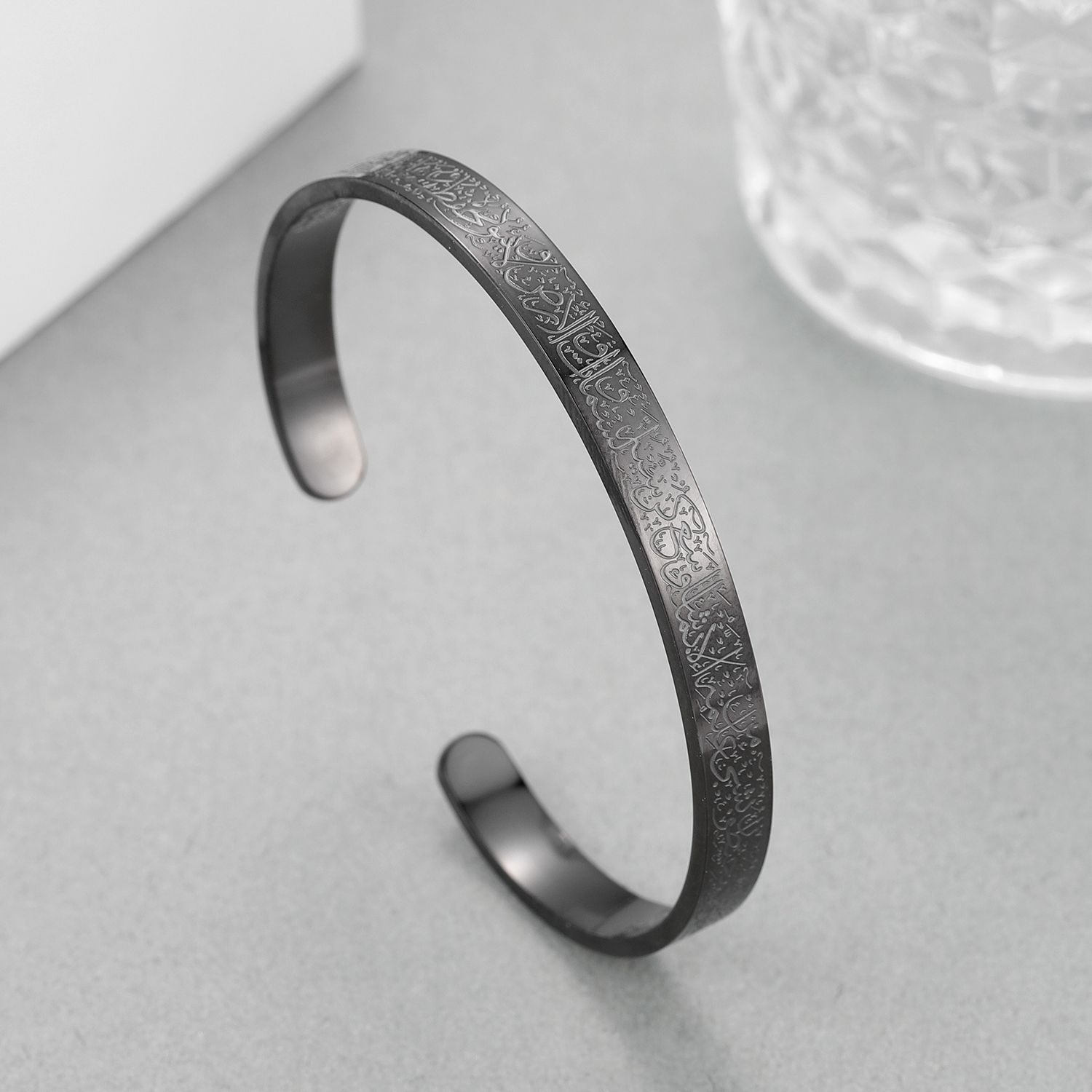 Ayatul Kursi Cuff Bracelet For – Cuff Bangle Bracelet recenzja i cena