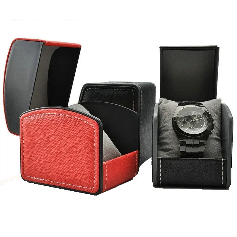 Portable Watch Box PU Leather  – Vintage Jewelry Watches Women recenzja i cena