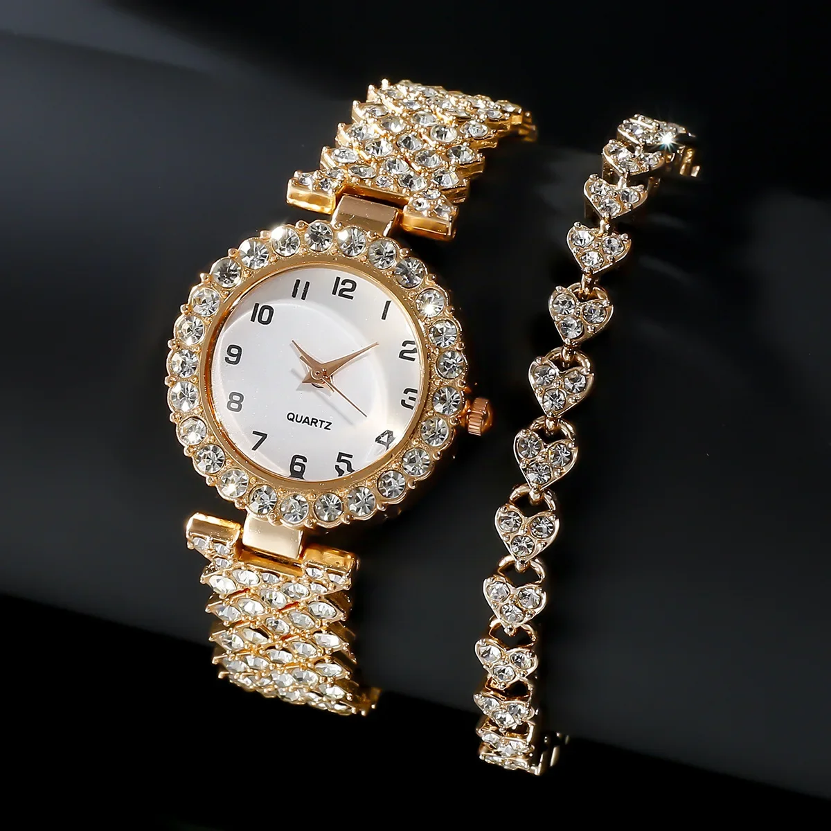 1pcs/2pcs Luxury Fashion Women – Jewelry Watches Luxury recenzja i cena