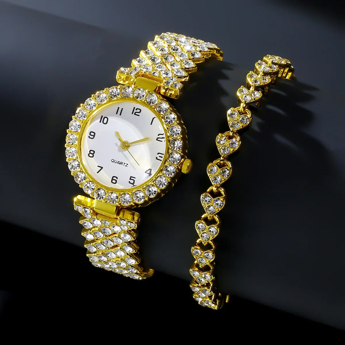 1pcs/2pcs Luxury Fashion Women – Jewelry Watches Luxury recenzja i cena